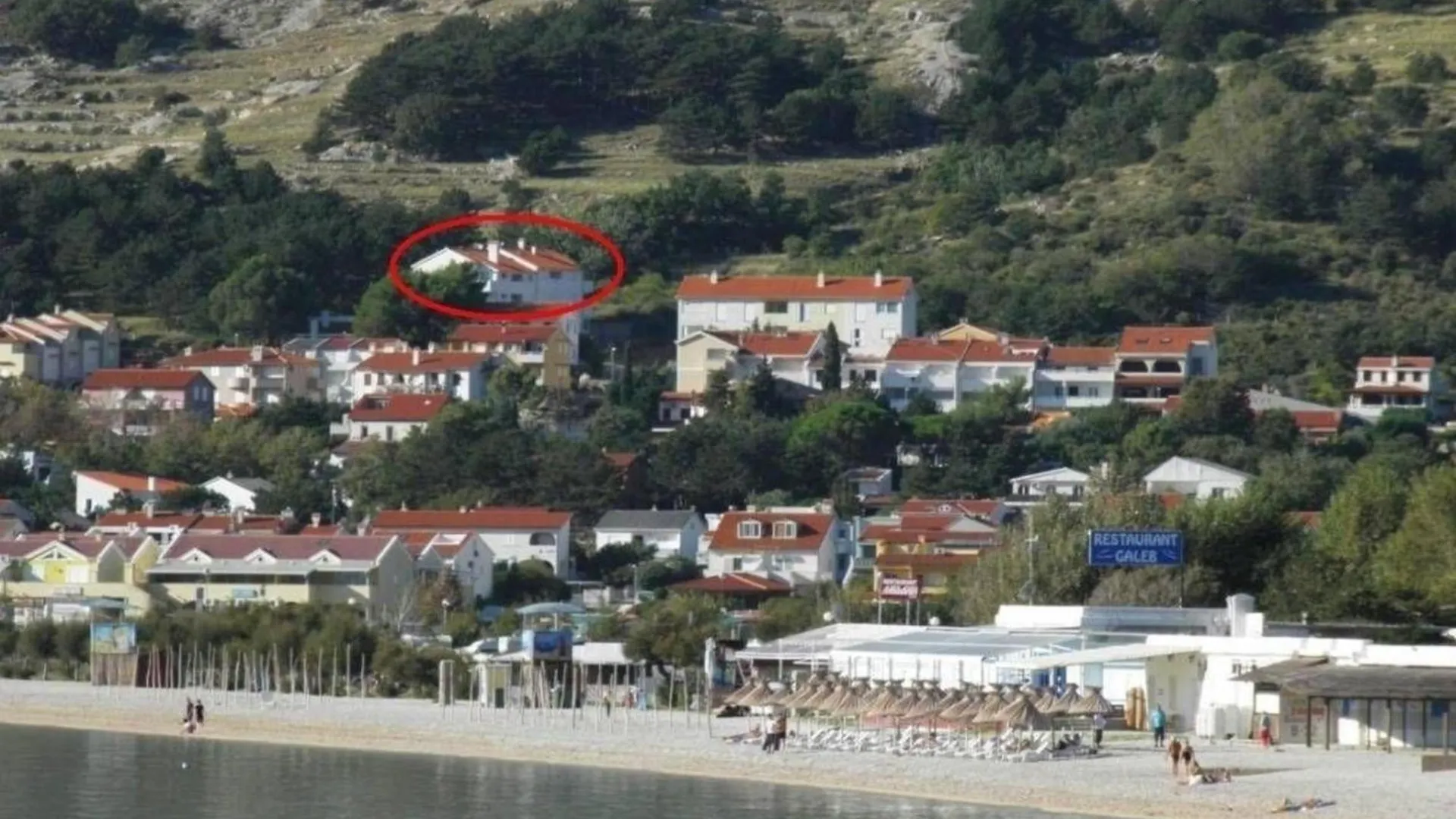 Apartment Ferienwohnung In Baska Mit Eigenem Balkon Und Meerblick - B59623